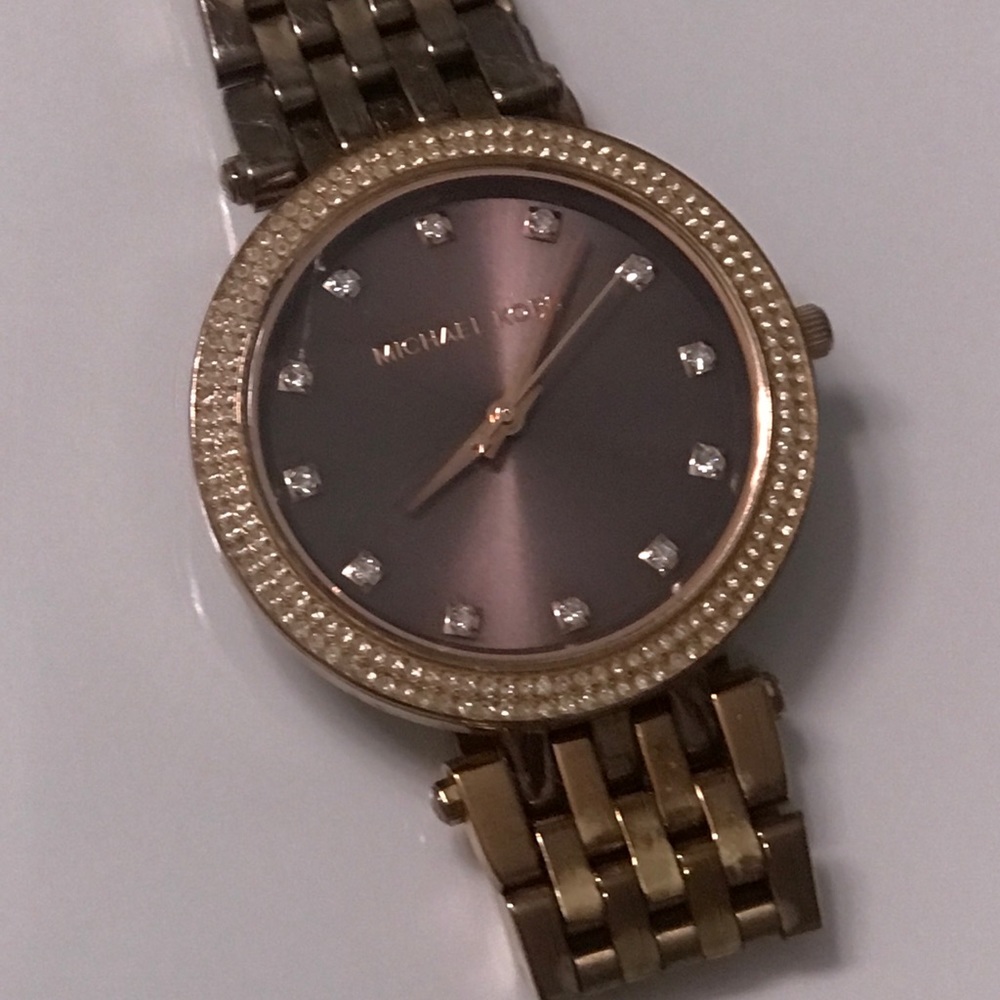 Michael Kors rose gold watch